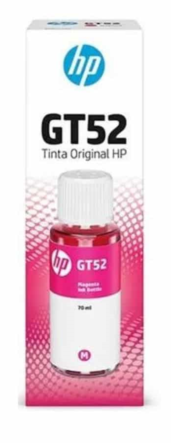 botellas de tintas hp gt52 magenta